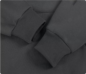 450 GSM Heavyweight Sudadera con capucha en blanco Logotipo personalizado Sudaderas lisas de alta calidad 100% Algodón Fleece Thick Pullover Hoodies Fabricación - Product Image 3