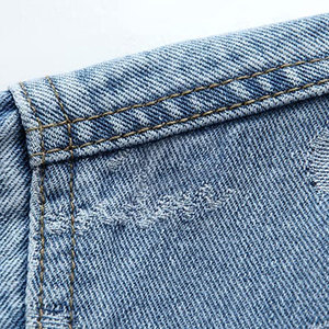 Chaqueta vaquera de mujer de diseño único más vendida a precio al por mayor chaqueta vaquera de mujer de alta calidad - Product Image 4