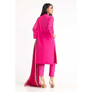 Salwar Kameez de Algodón Teñido Dobby WGK-DBS-DE-2192, Camisa y Pantalón para Fiesta, Dupatta Bordada - Product Image 1