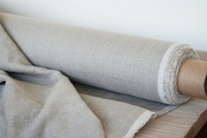 Venta al por mayor 115 ''/292cm de ancho extra 100% tela de lino tejido liso textiles para el hogar ropa de cama cortinas para niños niñas vestidos sofá - Product Image 6