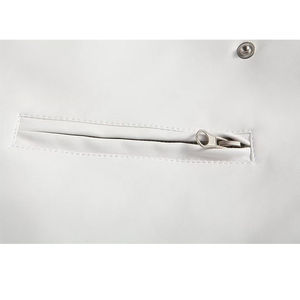 Chaqueta de Cuero para Motociclistas Unisex, Abrigo de Invierno de Lona, Diseño Elegante y Ajustado, Venta al por Mayor, Logotipo Personalizado - Product Image 3