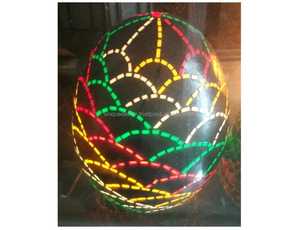 Lampes à huile et lanternes en verre et métal fabriquées à la main en Égypte - Éclairage personnalisable - Product Image 4