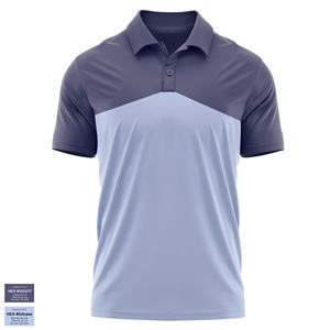 Ventas calientes Logotipo personalizado 100% Poliéster Hombres Polos Manga corta Punto Patrón sólido Diseño de Vietnam a precios bajos - Product Image 3