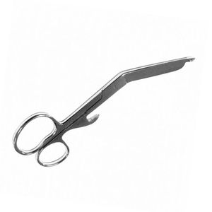 ผ้าพันแผลกรรไกรที่มีที่จับและตะขอ20ซม. ใบมีดยาว7ซม. เครื่องมือผ่าตัดสแตนเลส - Product Image 4