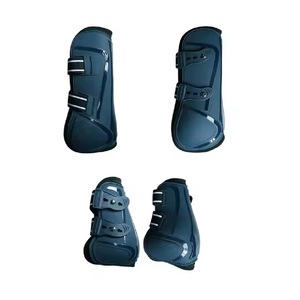 รองเท้าขี่ม้าแบบมืออาชีพเลกกิ้งแบบพันป้องกันขาม้า - Product Image 4