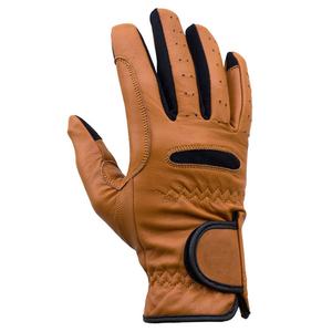 Gants de cyclisme d'hiver légers en gros, personnalisés, équestres, unisexes, en cuir de haute qualité, à doigts complets, avec fermeture auto-agrippante Geo Brother - Product Image 2