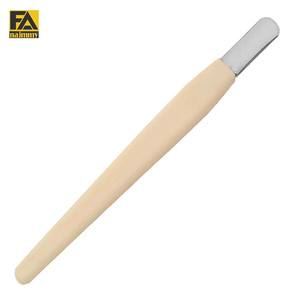 Pousse-cuticules personnalisé avec logo, 12 cm, lame en acier inoxydable et manche en plastique, certifié ISO 9001:2015 pour les soins des ongles - Product Image 1