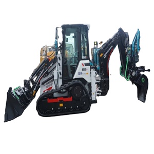 Cheap Factory Price High Quality Hidromek HMK 62T <b>Backhoe</b> <b>Loader</b> 4x4 Diesel Crawler <b>Loader</b> <b>Tractor</b> <b>Loader</b> PLC Motor High Load - Product Image 1