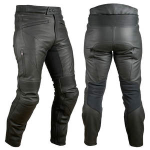 Pantalons de moto en cuir pour hommes 2026, commandes personnalisées acceptées, fabricant, imperméables et coupe-vent - Product Image 3