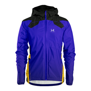 Veste coupe-vent unisexe en nylon enduit écologique, respirante, séchage rapide, légère, à capuche, imperméable, fermeture éclair, décontractée, printemps - Product Image 4