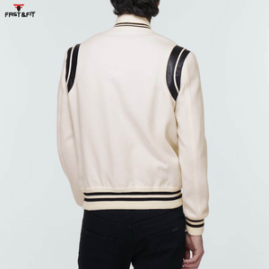 Último diseño de alta calidad, ropa de invierno de tendencia superior, chaqueta de bombardero Universitaria Inteligente y elegante, lona transpirable a prueba de viento para hombres - Product Image 2