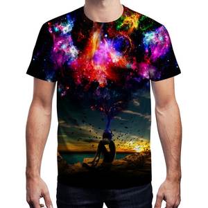 Nuevas camisas para hombres 220 GSM, camisetas de algodón con estampado de sublimación personalizado, ropa informal de manga corta para hombres, venta al por mayor en Pakistán - Product Image 1