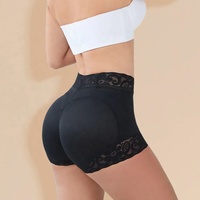 Colombiana BBL Shorts Bragas de levantamiento de glúteos Decoración de encaje Calzoncillos DE CONTROL DE moldeador posparto Tamaño XS Fajas colombianas Adultos