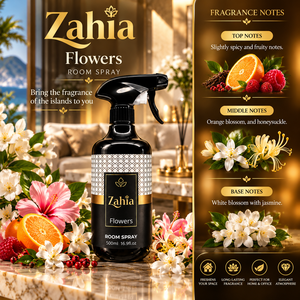 Ambientador para Habitaciones ZAHIA FLOWERS 500ml, Diseño Moderno, Fragancia Floral Premium para el Hogar, Aroma Afrutado a Jazmín, Lujoso, Hecho en Turquía - Product Image 2