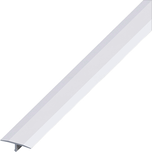 Profilo di Copertura per Giunti in Alluminio Argento Satinato mm. 14x2,5 Metri - Product Image 1