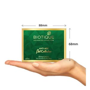 Crema Nutritiva Celular Biotique 50g, Crema y Loción Facial Antiedad - Product Image 3