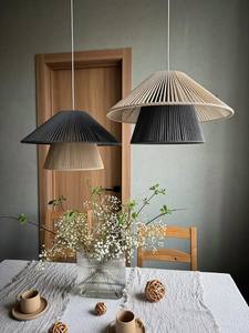 Abat-jour en rotin et bambou tressé à la main, artisanat écologique, moderne, léger, pour intérieur, fabriqué au Vietnam par VIFARMEX - Product Image 6
