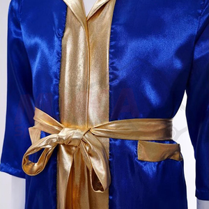 ชุดคลุมชกมวยเด็กแบบสั่งทำพิเศษ ปี 2025 ระบายอากาศได้ดี เป็นมิตรกับสิ่งแวดล้อม สีดำ ผลิตจากหนัง PVC แบบเต็มตัว สำหรับ MMA ไทยคิก - Product Image 6