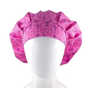 Bonnets de travail pour femmes, ajustables, bouffants, chapeaux médicaux pour infirmières, légers, respirants, lavables, vêtements de travail pour hôpital, conception de logo personnalisée, professionnel - Product Image 2