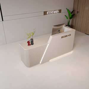 Modern <b>Extendable</b> Modular L Shape Executive Office <b>Desk</b> Easy Assembly Panel Design Mobile Base Home Commercial Use Wooden Comput - Product Image 1