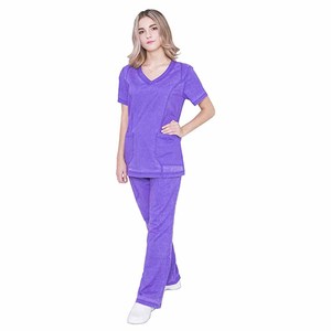 ชุดยูนิฟอร์มทางการแพทย์ผ้าสแปนเด็กซ์ทอสำหรับการผ่าตัดทางทันตกรรมสำหรับพยาบาลในโรงพยาบาล - Product Image 1