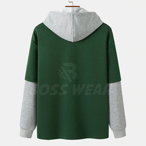 Sweat à capuche pour homme fabriqué au Pakistan couleur unie vierge Design de qualité supérieure Sweats à capuche pour hommes personnalisés - Product Image 2