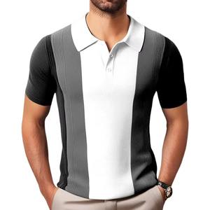 T-shirt polo pour hommes Premium Design unique Tissu en coton Respirant Plus Size Chemise confortable de haute qualité - Product Image 3