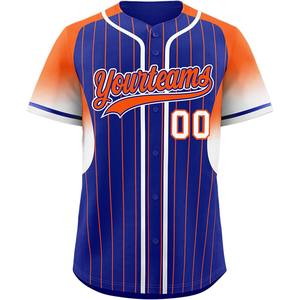 Maillot de Baseball respirant boutonné chemise de Softball en maille coupe personnalisée Look Pro broderie matériel sergé lettres séchage rapide USA - Product Image 1