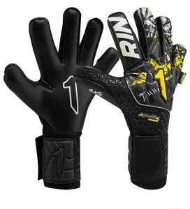 Gants de gardien de but de football professionnel en latex souple personnalisé de haute qualité et en gros Matériau en caoutchouc de contact allemand - Product Image 3