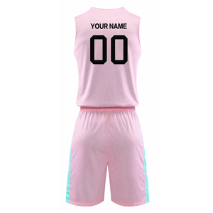 Fournisseur direct d'usine Logo personnalisé imprimé par sublimation Ensemble d'uniformes de basket-ball antibactérien respirant évacuant l'humidité - Product Image 6