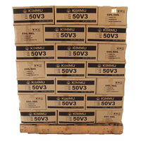 Clous en acier à tête plate jumbo robustes, revêtement jaune, norme ISO, haute résistance pour palettes en bois, prix direct usine