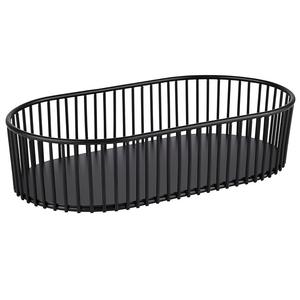 Durable Unique Design Food Basket Kitchen <b>Decorative</b> Black Finish For Home <b>Nursery</b> Kitchen Pantry - Product Image 6