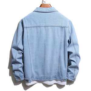 Vestes en jean pour femmes les plus tendances avec journal personnalisé vestes en jean de couleur personnalisée respirant imperméable plus toutes les tailles vestes en jean - Product Image 5