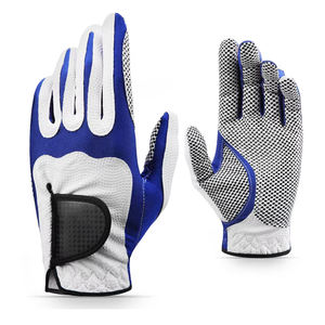 Gants de golf en PU avec logo personnalisé de haute qualité Léger Antidérapant Doux Respirant Design classique avec protection UV pour usage sportif - Product Image 1