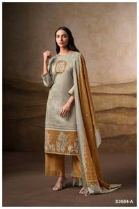 Collection Salwar Kameez en coton imprimé de qualité supérieure catalogue complet disponible tarif de gros pour les vêtements de fête-vêtements indiens pakistanais - Product Image 4