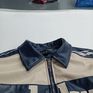 Veste en cuir pour homme de haute qualité de meilleur fournisseur de différentes tailles vente directe d'usine Veste en cuir pour homme - Product Image 2