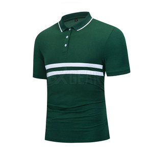 T-shirts polo respirants pour hommes T-shirts polo imprimés avec logo personnalisé T-shirts polo élégants pour hommes - Product Image 2