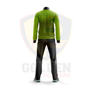 Golden Players Fashionable Own Branded Blue/<b>Green</b> Color Tracksuit For <b>Men's</b> 100% High Quality Customized Logo Design Tracksuit - Product Image 5