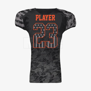 Maillot de football américain de meilleure qualité hommes respirant 100% polyester fabriqué maillot de football américain - Product Image 3