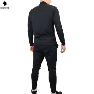 Ensemble de survêtement décontracté pour homme en gros, prix bas, polaire en laine respirant et écologique, tenue de jogging avec motif décoratif et élastique - Product Image 3