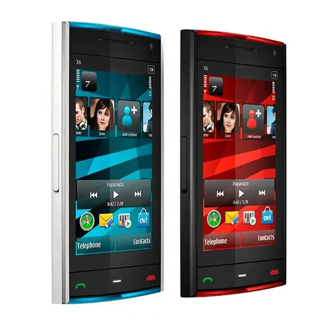 For Nokia X6 (2009) Super Cheap Wholesales Original Factory Unlocked Cheap Touchscreen Bar Mobile Cell Phone