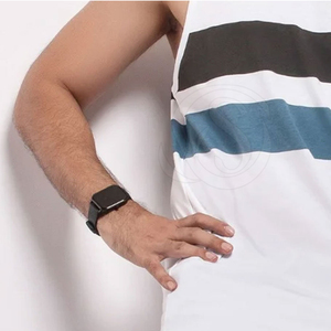 Débardeur pour homme de haute qualité, logo personnalisé, confortable, décontracté, tricoté, couleur unie, col rond, séchage rapide, 100% coton, respirant - Product Image 5
