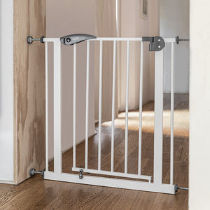 Haute qualité personnalisable métal porte de sécurité fer plastique enfant porte de sécurité ensemble escaliers bébé Pet porte Monodi GK-1016 facile - Product Image 3