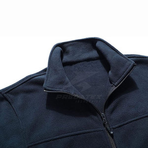 Wholesale Price Men's Windproof Breathable Quick Dry Stand Collar Winter Polar <b>Fleece</b> Jacket High Quality Custom Colors Logo - Product Image 4