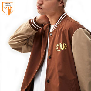 Chaqueta universitaria transpirable para hombre con logotipo personalizado estilo Hip Hop con su propio diseño ropa de hombre impresa - Product Image 3