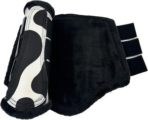 Jeu de tapis de selle de saut anglais personnalisé | Design sublimé avec double cordon et lacets | Équipement d'équitation - Product Image 6