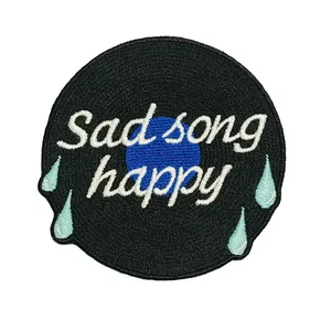 แพทช์ปักผ้า2025ใหม่ป้ายรูปร่างไม่สม่ำเสมอแผ่นปะด้ายยก3D ป้ายปักโลโก้หมวกสำหรับเสื้อผ้า - Product Image 2