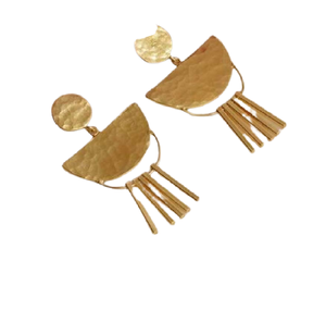 Pendientes de Aro Chapados en Latón JCK Las Vegas 2025 para Bodas y Regalos, Pendientes para Fiestas - Product Image 2