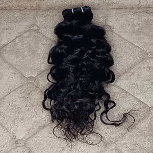 ผมต่อจากผมมนุษย์เรีมีอินเดียขนาด20นิ้วเกรดหยิก - Product Image 3