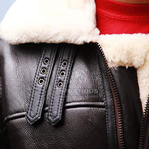 Lightweight Breathable Winter <b>Jacket</b> Custom Made Design New Style Fashionable Sheep Skin <b>Fur</b> Front Logo for <b>Men</b> - Product Image 5